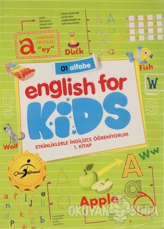 English For Kids (01 Alfabe) - Kolektif - Çocuk Gezegeni