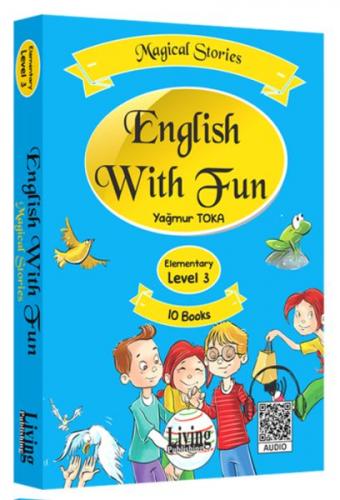 English With Fun Level 3 - 10 Kitap - Yağmur Toka - Living English Dic