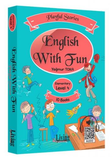 English With Fun Level 4 - 10 Kitap - Yağmur Toka - Living English Dic