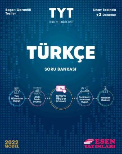 Esen TYT Türkçe Soru Bankası 2022 - Mehmet Saylan - Esen Yayınları