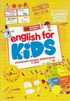 Etkinliklerle İngilizce Öğreniyorum 5 - English for Kids - Komisyon - 