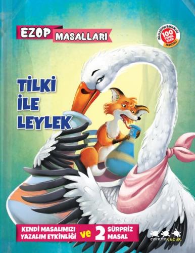 Tilki ile Leylek - Ezop Masalları - E. Murat Yığcı - Caretta Yayıncılı