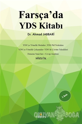 Farsça'da YDS Kitabı - Ahmad Jabbari - Orion Kitabevi - Akademik Kitap