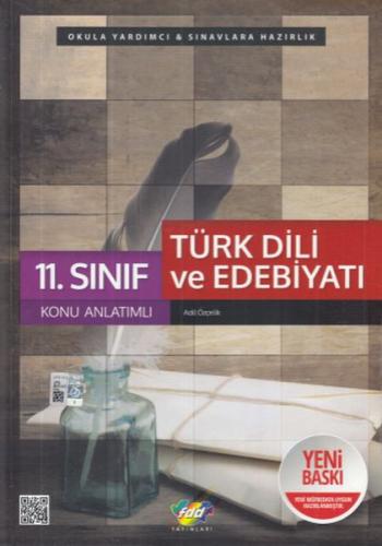 11. Sınıf Türk Dili ve Edebiyatı Konu Anlatımlı - Kolektif - Fdd Yayın