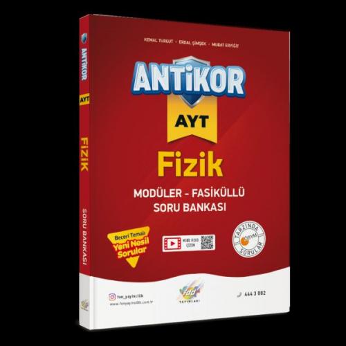 FDD AYT Antikor Fizik Soru Bankası - Kemal Turgut - Fdd Yayınları