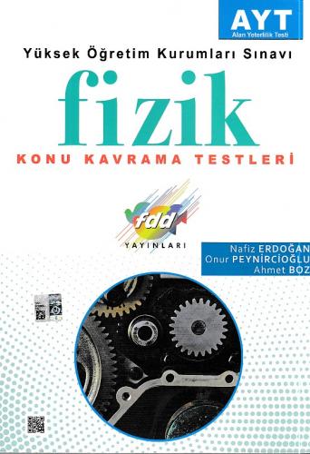 YKS AYT Fizik Konu Kavrama Testleri - Nafiz Erdoğan - Fdd Yayınları