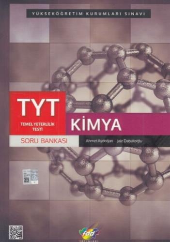 YGS Kimya Soru Bankası - Ahmet Aydoğan - Fdd Yayınları