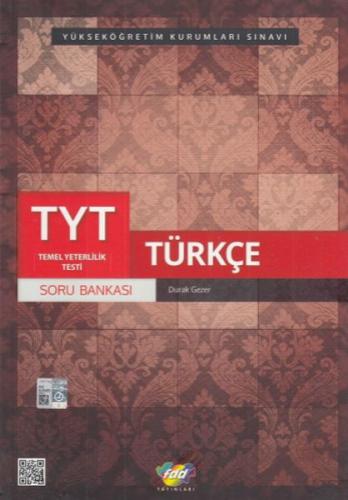 TYT Türkçe Soru Bankası - Durak Gezer - Fdd Yayınları