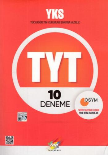 YKS TYT 10 Deneme - Kolektif - Fdd Yayınları