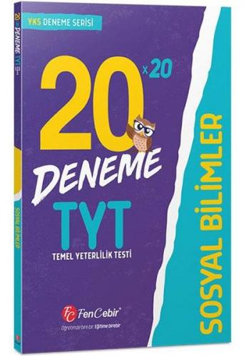 YKS TYT Sosyal Bilimler 20x20 Deneme - Kolektif - FenCebir Yayınları