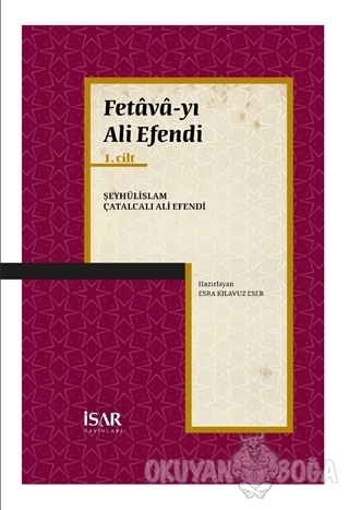 Fetava-yı Ali Efendi (2 Cilt Takım) - Çatalcalı Ali Efendi - İsar - İs