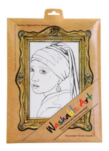 Funny Mat - Johannes Vermeer Gırl Wıth A Pearl Earrıng 25 X 35 Cm - - 