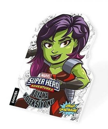 Gamora - Marvel Süper Kahramanlar Boyama Koleksiyonu - Kolektif - Beta
