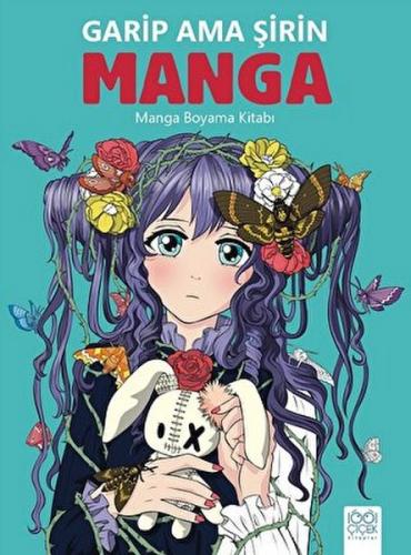Garip Ama Şirin Manga - Manga Boyama Kitabı - Bia Melo - 1001 Çiçek Ki