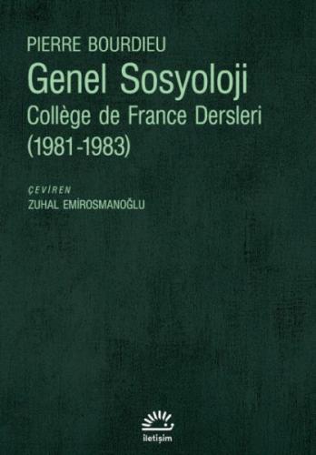 Genel Sosyoloji - Pierre Bourdieu - İletişim Yayınevi