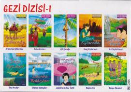Yeni Testli Setler 4 - Gezi Dizisi (10 Kitap Takım) - Turhan Uğurkan -