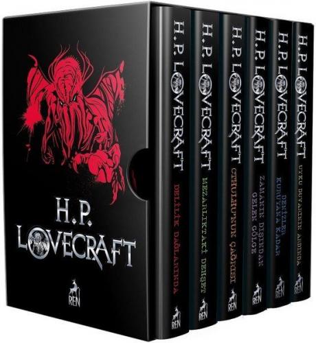 H.P. Lovecraft Seti (6 Kitap Takım) - Howard Phillips Lovecraft - Ren 