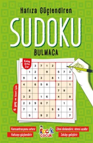 Hafıza Güçlendiren Sudoku Bulmaca - - Bıcırık Yayıncılık