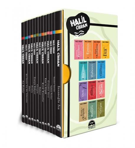 Halil Cibran Kutu Set (13 Kitap Takım) - Halil Cibran - Martı Yayınlar