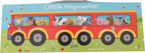 Çiftlik Hayvanları: Otobüs - Kitap (3 Kitap - 7'şer Sayfa) - Kolektif 