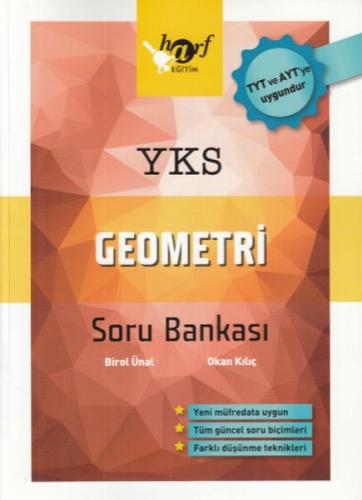 2018 YKS Geometri Soru Bankası - Birol Ünal - Harf Eğitim Yayıncılık