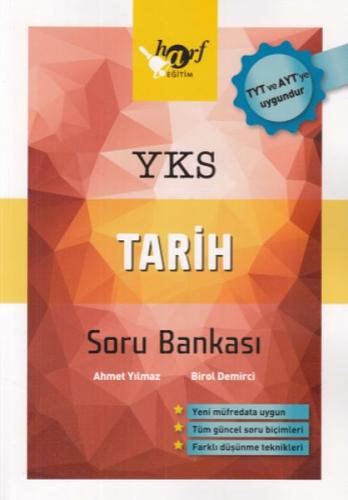 YKS Tarih Soru Bankası - Ahmet Yılmaz - Harf Eğitim Yayıncılık