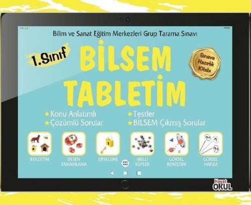 Bilsem Tabletim 1. Sınıf Sınava Hazırlık Kitabı - Elif Erdoğan - Hayat