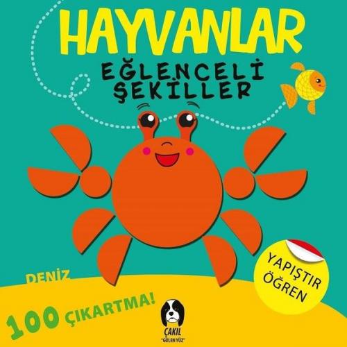Hayvanlar - Eğlenceli Şekiller Deniz - Kolektif - Çakıl Yayınları