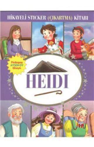 Hikayeli Sticker (Çıkartma) Kitabı - Heidi - Kolektif - Çocuk Gezegeni