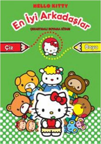Hello Kitty En İyi Arkadaşlar - Çıkartmalı Boyama - Kolektif - Doğan E