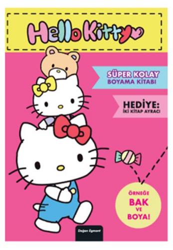 Hello Kitty Süper Kolay Boyama Kitabı - Kolektif - Doğan Egmont Yayınc