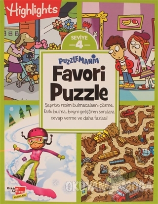 Highlights Puzzlemania Favori Puzzle 4 - Kolektif - Dikkat Atölyesi Ya