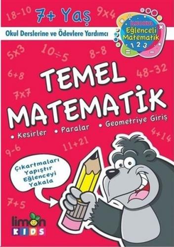 Temel Matematik - İlk Okul Eğlenceli Matematik - Kolektif - limonKIDS