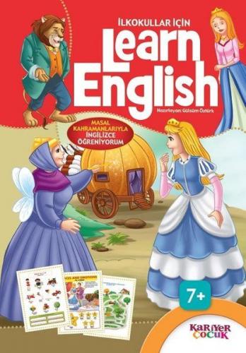 İlkokullar İçin Learn English (Kırmızı) - Kolektif - Kariyer Yayınları
