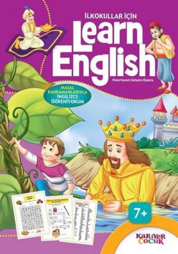 İlkokullar İçin Learn English - Mor - Gülsüm Öztürk - Kariyer Yayınlar