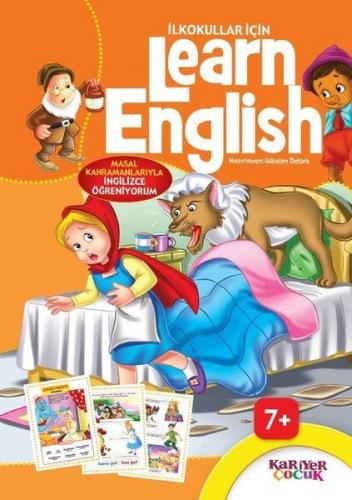 İlkokullar İçin Learn English (Turuncu) - Kolektif - Kariyer Yayınları
