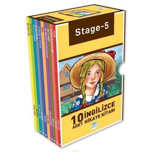 İngilizce Hikaye Seti 10 Kitap Takım - Stage 5 - Kolektif - Maviçatı Y