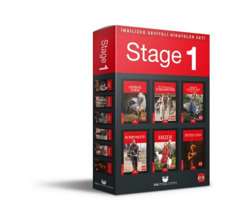 İngilizce Hikaye Seti Stage 1 (6 Kitap Takım) - Kolektif - MK Publicat