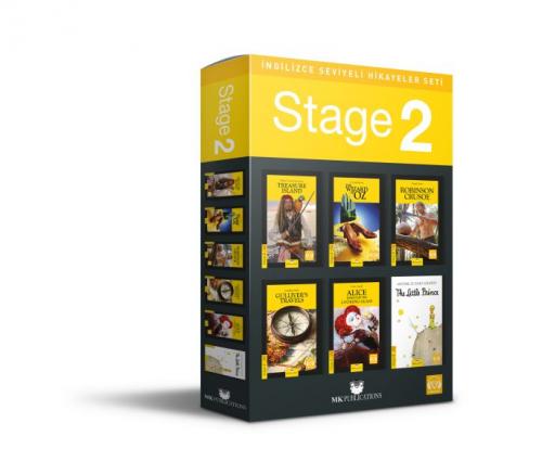 İngilizce Hikaye Seti Stage 2 (6 Kitap Takım) - Kolektif - MK Publicat