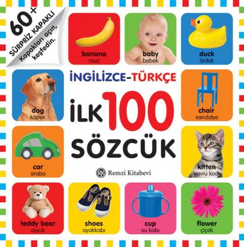 İngilizce - Türkçe İlk 100 Sözcük (Ciltli) - Kolektif - Remzi Kitabevi