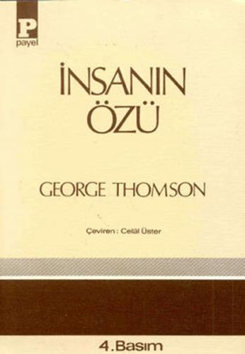 İnsanın Özü - George Thomson - Payel Yayınları