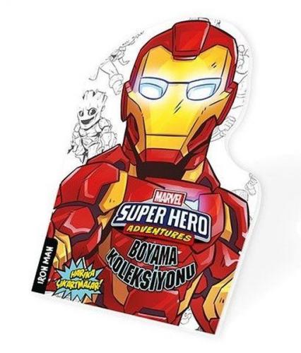 İron Man - Marvel Süper Kahramanlar Boyama Koleksiyonu - Kolektif - Be
