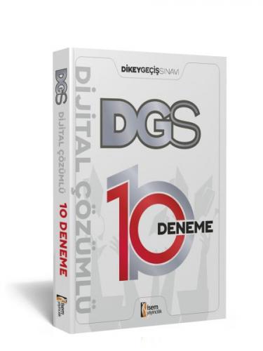 2021 DGS Dijital Çözümlü 10 Deneme - Kolektif - İSEM Yayıncılık