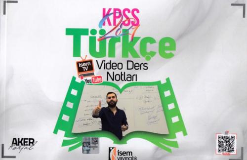 2021 Evveliyat KPSS Genel Yetenek Türkçe Video Ders Notları - Aker Kar