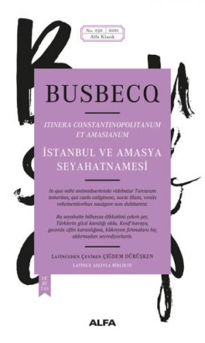 İstanbul ve Amasya Seyahatnamesi (Ciltli) - Ogier Ghislain de Busbecq 