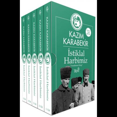 İstiklal Harbimiz (5 Cilt Takım Kutulu) - Kazım Karabekir - Truva Yayı