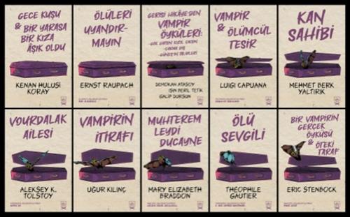 İthaki X 2022 Vampir Kitaplığı Seti - Kolektif - İthaki Yayınları