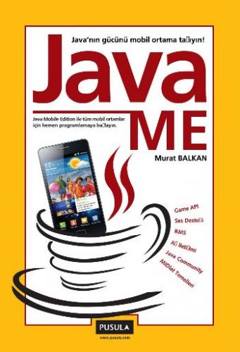 Java Me - Murat Balkan - Pusula Yayıncılık - Özel Ürün