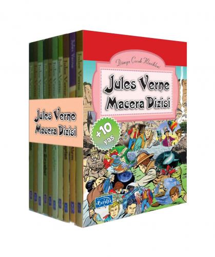 Dünya Çocuk Klasikleri Jules Verne Macera Dizisi (10 Kitap Takım) - Ju