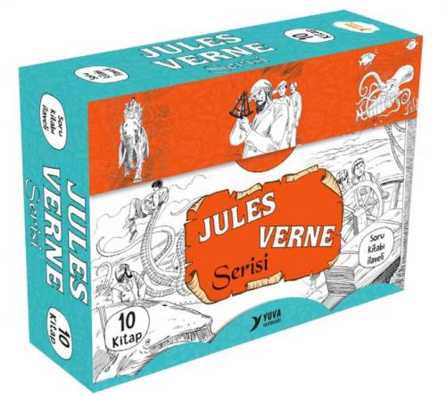 Jules Verne Serisi 4. Sınıf (10 Kitaplık Set) - - Yuva Yayınları